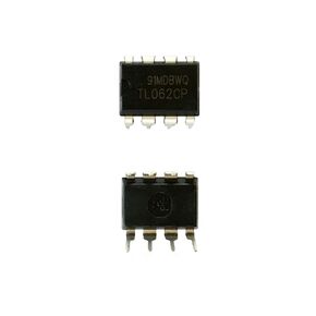 Todiys New 30Pcs for TL062CP TL062CPE4 TL062CN DIP-8 Dual Low Power JFET Input Operational Amplifiers IC TL062