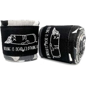 Mexican Style 180" Boxing/MMA HANDWRAPS (Gray CAMO)