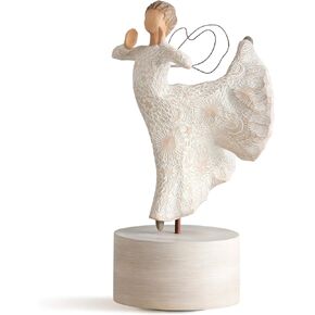 Willow Tree Song of Joy Musical, Sculpted Hand-Painted Musical Figure