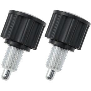 AYLIFU M16 Pop Pull Pin Knob Adjustment Fitness Pop Pull Pin Knob for Fitness Equipment, Bicycle Equipment, Black 2PCS
