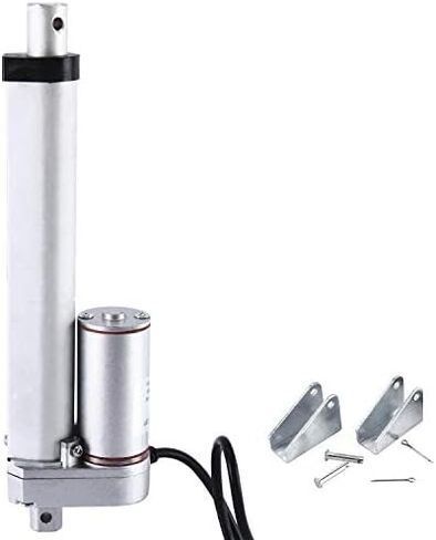 محرك خطي للسكتة الدماغية من Xeternity-Made DC12V 10 بوصة مع دعامة تثبيت 900N(225lbs) أقصى رفع 10 مم/ثانية لكرسي طاولة التلفاز رفع سرير التدليك المحرك الخطي للأريكة الكهربائية in Kuwait