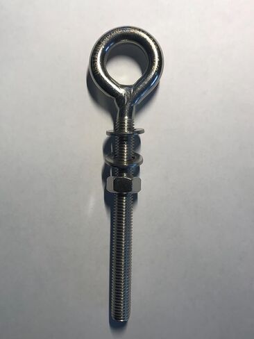 US STAINLESS 2 Pieces Stainless Steel 316 M12 Eye Bolt 12mm x 100mm (1/2" x 4") Marine Grade in Saudi Arabia