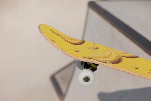 Grip Tape for Skateboard, Scooter or Longboard – Non Slip Tape, Medium Grid, Simple Anti-Bubble Application – Unique Design That Stands Out (Skate, Banana) in Saudi Arabia