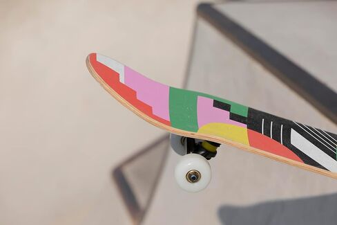 Grip Tape for Skateboard, Scooter or Longboard – Non Slip Tape, Medium Grid, Simple Anti-Bubble Application – Unique Design That Stands Out (Skate, Banana) in Saudi Arabia