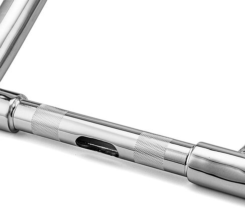 Dasen Chrome Ape Hangers Handlebar 12" Rise 1 1/4" Handle Bars Compatible with Harley Davidson Sportster Softail Dyna Touring Road Glide & King Models in Kuwait