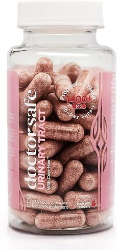 Cranberry Urinary Tract Health Supplement with CranMax for Vaginal Health 1400mg Natural UT Support Cranberry Pills Rapid Action Detox & Impurities Flush (60 Count) in Saudi Arabia