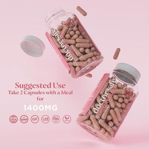 Cranberry Urinary Tract Health Supplement with CranMax for Vaginal Health 1400mg Natural UT Support Cranberry Pills Rapid Action Detox & Impurities Flush (60 Count) in Saudi Arabia