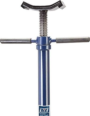 TCE TCE40753 Torin Steel Under Hoist Jack Stand: 3/4 Ton (1,500 lb) Capacity, Blue in Saudi Arabia