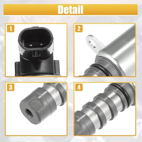 X AUTOHAUX 06E109257T Variable Valve Timing Solenoid VVT for Audi A6 A7 3.0L V6 2012-2018 for Audi Q5 3.0L V6 2013-2017 Q7 3.0L V6 2011-2020 in Saudi Arabia