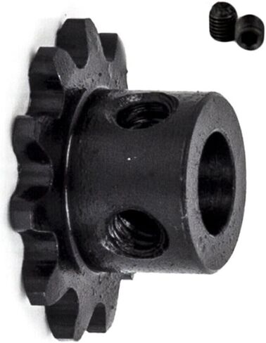 Jeremywell #25 Roller Chain Sprocket B Type 1/4'' Bore 11 Tooth in Saudi Arabia