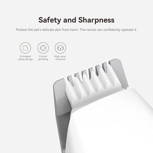PAWBBY Dog Paw Trimmer, Dog Clippers for Grooming, Cordless Low Noise Small Pet Hair Shaver Dog Clippers - Dog & Cat, Around Face, Paw Pads, Eyes, Ears, Rump in Saudi Arabia