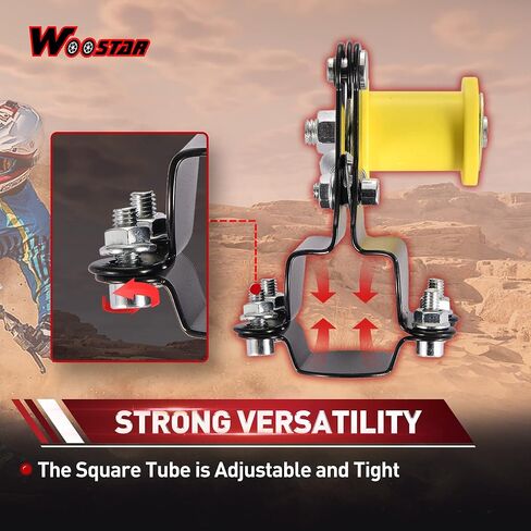 شداد ضبط سلسلة الدراجات النارية من WOOSTAR لدراجة الترابية والدراجة المروحية Go Kart باللون الأسود in Saudi Arabia