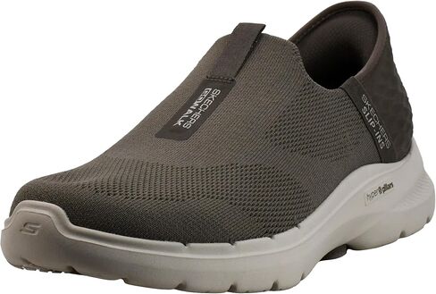 Skechers Men's Slip-ins: Go Walk 6 - Easy On, Taupe, 12 M in Saudi Arabia
