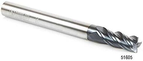 أداة Amana - 51605 CNC لولبية متعددة اللولب نصف قطر الزاوية السفلية 1/4 قطر × 5/8 × 1/4 عرقوب × in Saudi Arabia