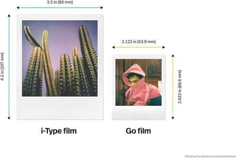 Polaroid Go Color Film - 80 Photos - 5 Double Packs Bulk Film (6205) - Only Compatible with Polaroid Go Camera in Saudi Arabia