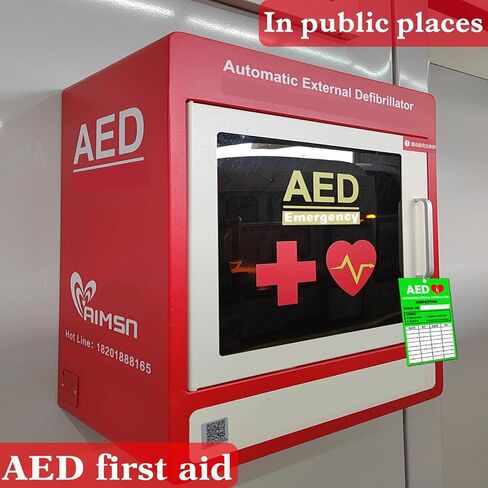 30 Pack AED Inspection Tag 5.75 x 3.25 Inch-PP Plastic Inspection Record Tags Double Sided Tear Proof and Waterproof Medical Equipment Inspection Tag in Saudi Arabia
