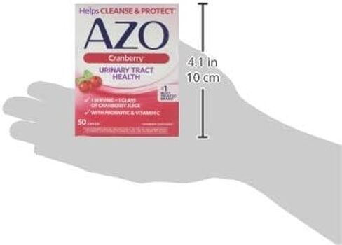 AZO All Natural Concentrated Cranberry Tablets, 50 Count in Kuwait