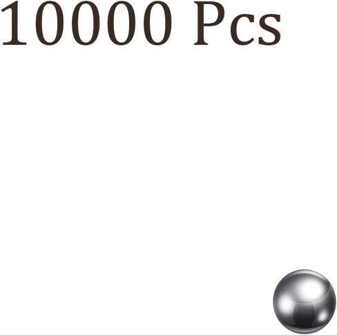 10000 قطعة من الكرات الدقيقة من كوزيلو - [2 مم] من الفولاذ الكربوني لاستخدام صمامات المحامل، صلبة in Kuwait
