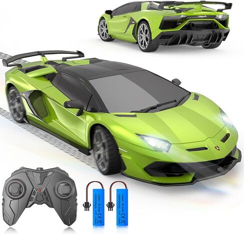 AEROQUEST 1:16 Lamborghini Remote Control Car （Green） in Saudi Arabia