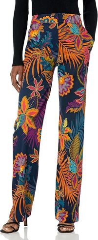 Trina Turk Women's Printed Kick Flare Pant in Kuwait