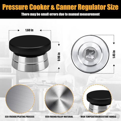 Pressure Cooker & Canner Regulator for Presto 09978, Replaces Parts 50294, 50626 and 09913 in Saudi Arabia