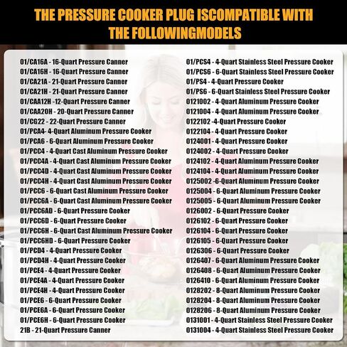 Pressure Cooker & Canner Regulator for Presto 09978, Replaces Parts 50294, 50626 and 09913 in Saudi Arabia