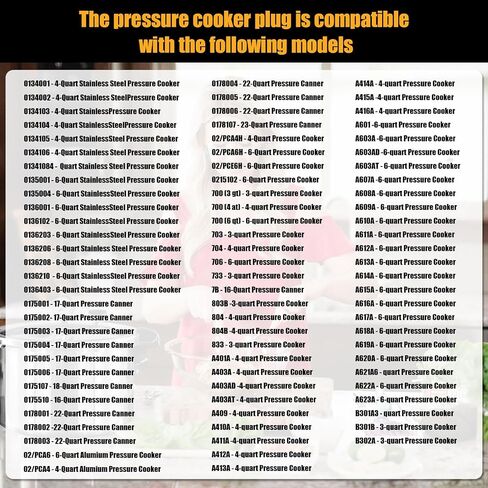 Pressure Cooker & Canner Regulator for Presto 09978, Replaces Parts 50294, 50626 and 09913 in Saudi Arabia