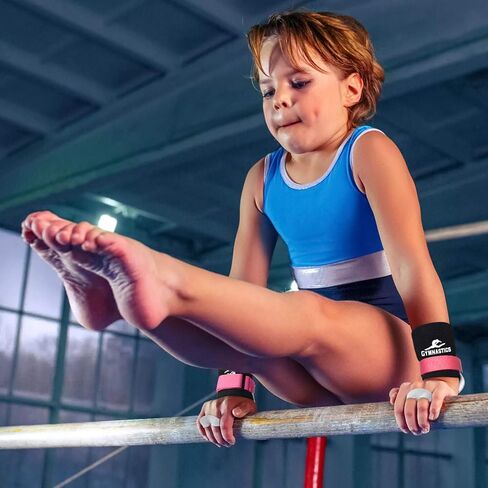 Gymnastics Hand Grips Wristbands for Girls Kids Youth in Kuwait