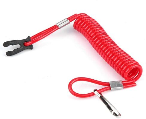 Acouto Kill Switch الحبل لسوزوكي Outboard Kill Switch الحبل في حالات الطوارئ السلامة Kill Stop Switch الحبل الخارجي مشبك أمان الإشعال مناسب لسوزوكي in Kuwait