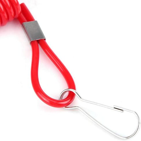 Acouto Kill Switch الحبل لسوزوكي Outboard Kill Switch الحبل في حالات الطوارئ السلامة Kill Stop Switch الحبل الخارجي مشبك أمان الإشعال مناسب لسوزوكي in Kuwait