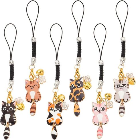 OLYCRAFT دلايات الهاتف المحمول النمط الياباني حلية هاتف سبيكة دلايات حزام الهاتف المحمول قلادة لحقيبة الظهر محفظة المفاتيح قلادة الملحقات in Kuwait