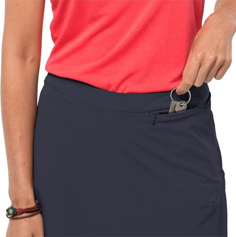 Jack Wolfskin Women's Standard Hilltop Trail Skort W, Graphite in Saudi Arabia