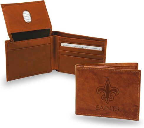 Rico Industries Fan Shop Embossed Leather Billfold Wallet in Saudi Arabia