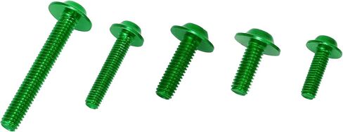 F FIERCE CYCLE 195pcs Universal Motorcycle Fairing Body Bolts Fastener Clips Screws Nuts Purple & Black for Kawasaki for Suzuki for Honda for Yamaha for BMW in Saudi Arabia