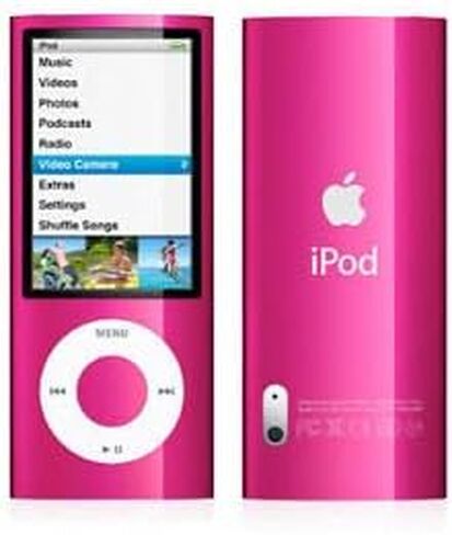 Music Player Compatible with MP4/MP3 - Apple iPod Nano 5th Generation (8GB) (Black (8GB)) (Renewed) in Saudi Arabia