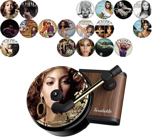 18PCS Beyonce Car Air Fresheners Vent Clips, Album Cover Air Freshener, Women Turntable Air Freshener Car Vent Clip, Car Accessories For Music Fans Gift in Saudi Arabia