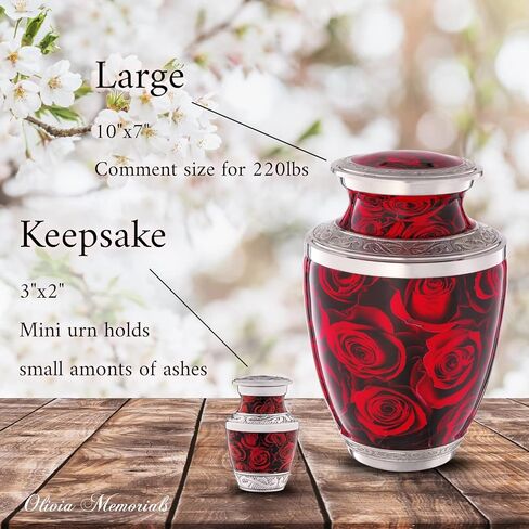 Olivia Memorials Heart Urn for Ashes Women Men Adult | Mini Hummingbird Urn for Female Male Carefully Handcrafted Funeral Decorative Small Purple Urn for Mom Dad Mother Baby Infant Pet Cat Dog in Saudi Arabia