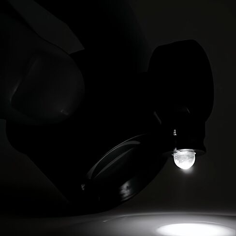 عدسة مكبرة للعين 10X مع ضوء LED، حامل حلقة العين المكبرة بإضاءة LED، عدسة مكبرة للجواهر المحمولة (10X) in Kuwait
