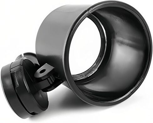 عدسة مكبرة للعين 10X مع ضوء LED، حامل حلقة العين المكبرة بإضاءة LED، عدسة مكبرة للجواهر المحمولة (10X) in Kuwait