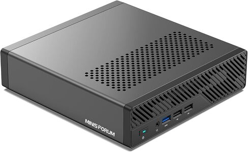 MINISFORUM MS-01 كمبيوتر صغير هيكلي مع Intel Core i9-13900H، دعم vPro Enterprise، 2x10Gbps SFP+LAN/2x2.5G RJ45/2xUSB4/HDIM/16xPCIe 4.0/M.2 NVMe SSD/U.2 NVMe SSD، كمبيوتر صغير( لا يوجد نظام التشغيل/ذاكرة الوصول العشوائي/SSD) in Kuwait