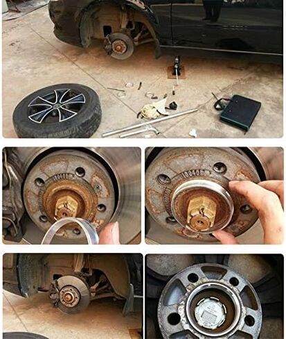 DCVAMOUS Alloy Aluminum Hub Centric Rings 106 to 87.1, Set of 4 - Performance Spigot Hubrings fit 87.1mm Vehicle Hub and 106mm Wheel Center Bore Compatible with Ford F150 Lincoln in Saudi Arabia