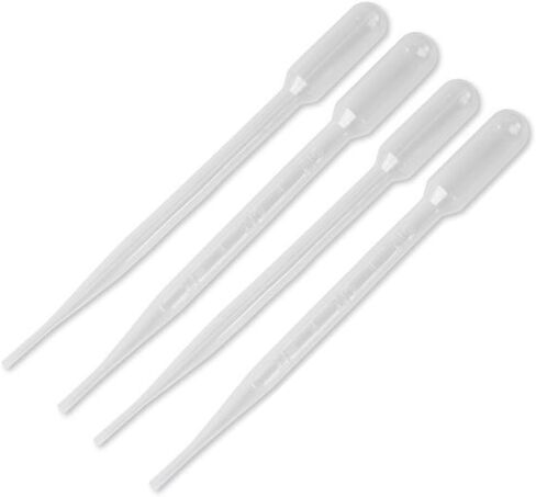 120 Pcs 3ML Plastic Disposable Graduated Transfer Pipettes in Saudi Arabia