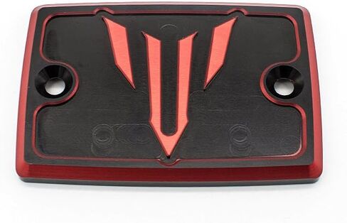CNC Motorcycle Front Brake Fluid Reservoir Cap Cover Compatible with MT07 MT-07 FZ07 FZ-07 MT10 FZ10 MT-10 FZ09 FZ-09 MT09 MT-09 FJ-09 Tracer 900 GT, XSR 700 900 ABS 2014-2021 in Saudi Arabia