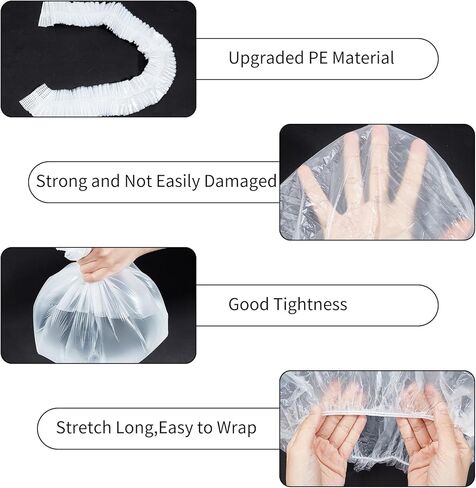 AMIJOUX 30 قطعة من أغطية غبار أجهزة المطبخ الصغيرة، أغطية أجهزة المطبخ الشفافة المقاومة للغبار، أغطية غبار الأثاث مع شريط مطاطي للأجهزة الصغيرة، الفرن، طنجرة الضغط، ماكينة صنع القهوة in Kuwait