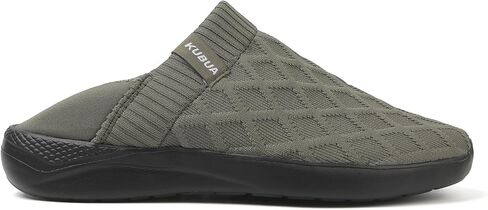 KUBUA Mens Slippers Indoor Lightweight House Shoes Outdoor Breathable Slip on Loafers in Kuwait