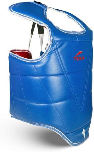 Victorbudo USA Boxing Body Protector Reversible, Kickboxing MMA Muay Thai Chest Guard, Sparring Training Heavy Punching, Adjustable Shield, Martial Arts Upper Belly Protection Pad, Taekwondo in Saudi Arabia