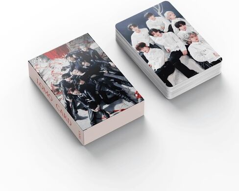 55Pcs Lomo card set For ENHYPEN%（JAPAN 3rd SINGLE '結 -YOU-'B Ver）Photocards Merchandise gift for Girls and Boys Collection Decorations in Saudi Arabia