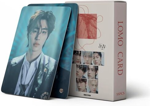 55Pcs Lomo card set For ENHYPEN%（JAPAN 3rd SINGLE '結 -YOU-'B Ver）Photocards Merchandise gift for Girls and Boys Collection Decorations in Saudi Arabia