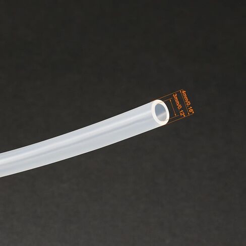 uxcell Silicone Tube 1.5mm ID X 3mm OD 9.8' Flexible Silicone Rubber Tubing Water Air Hose Pipe Transparent for Pump Transfer in Saudi Arabia