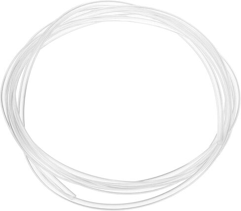 MECCANIXITY PTFE خرطوم أنابيب بطول 100 سم / 3.25 قدم، 2 مم معرف 3 مم OD أنبوب درجة حرارة عالية، خرطوم طابعة ثلاثي الأبعاد عازل شفاف للنقل in Saudi Arabia